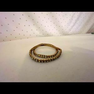 Stretch Bracelets Costume Jewelry Gold